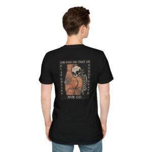 Edgy Graphic Tee for Comfort and Style, Perfect for Casual Outings or Gifts, Holiday Apparel, Streetwear Vibe, Skull Design T-Shirt