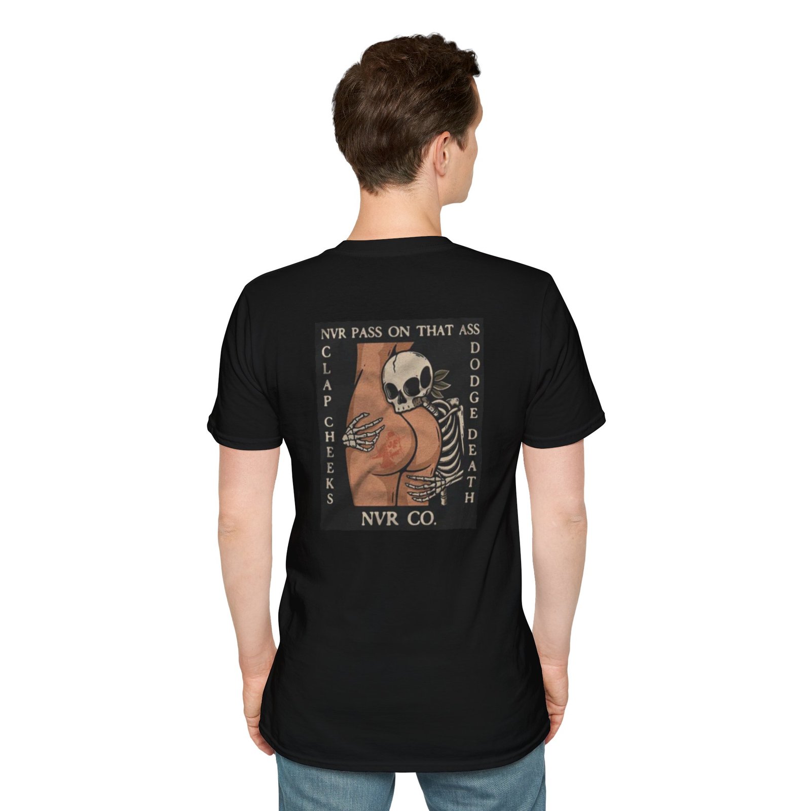 Edgy Graphic Tee for Comfort and Style, Perfect for Casual Outings or Gifts, Holiday Apparel, Streetwear Vibe, Skull Design T-Shirt