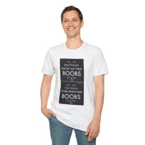 Funny Friendship T-Shirt, Perfect for Best Friends' Gifts, Casual Wear, Birthdays, Parties