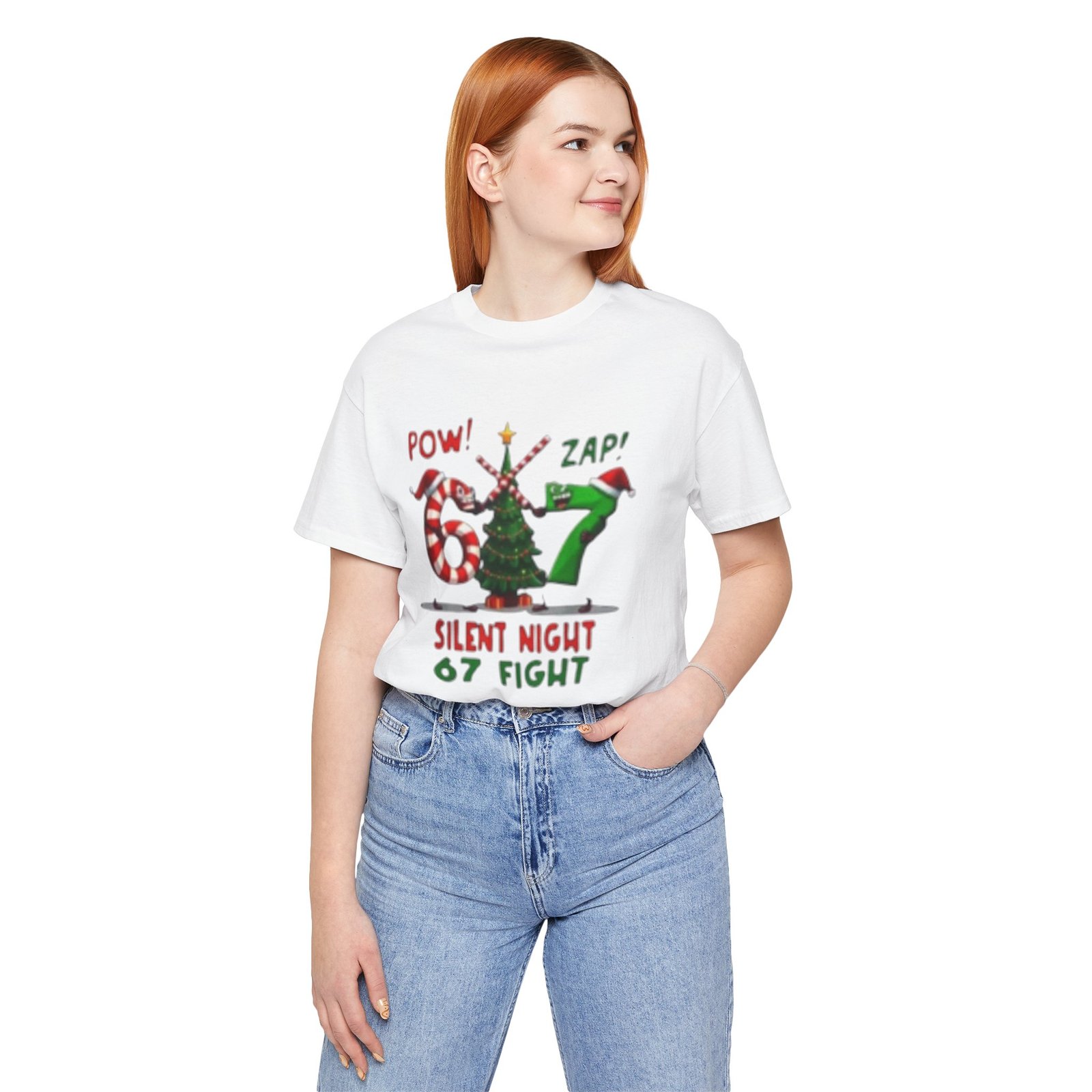 Christmas 67 Fight T-Shirt – "Silent Night 67 Fight" Holiday Tee
