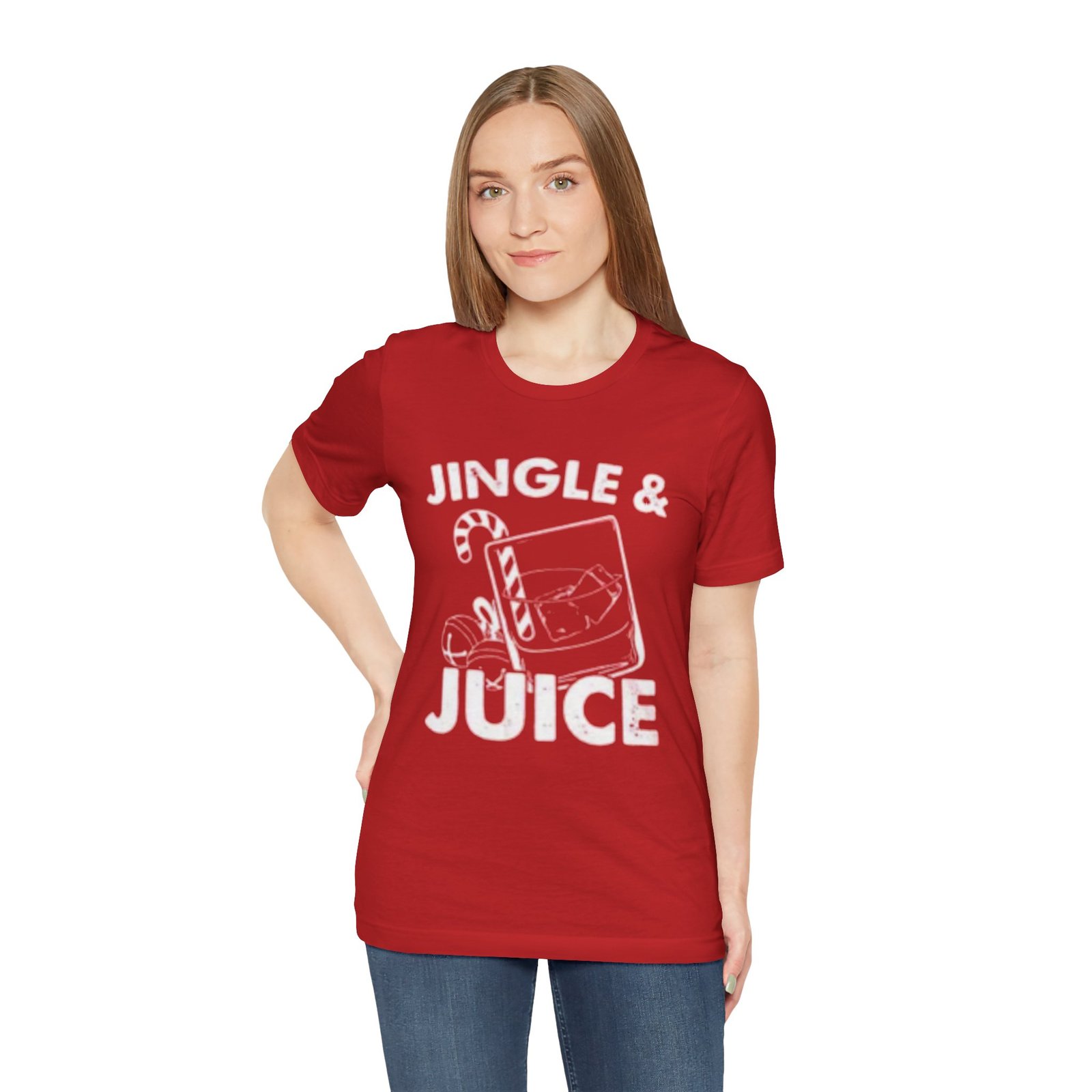 Jingle & Juice Christmas Tee - Image 3