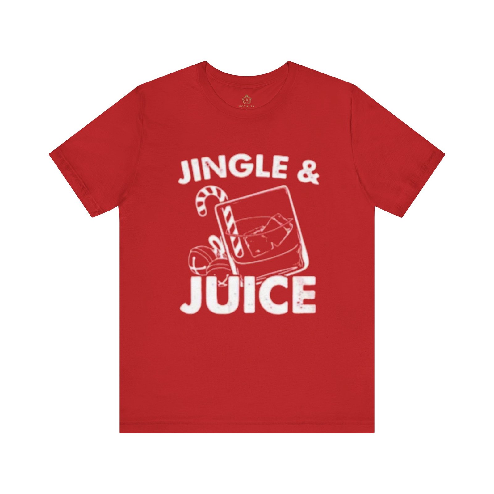 Jingle & Juice Christmas Tee - Image 6