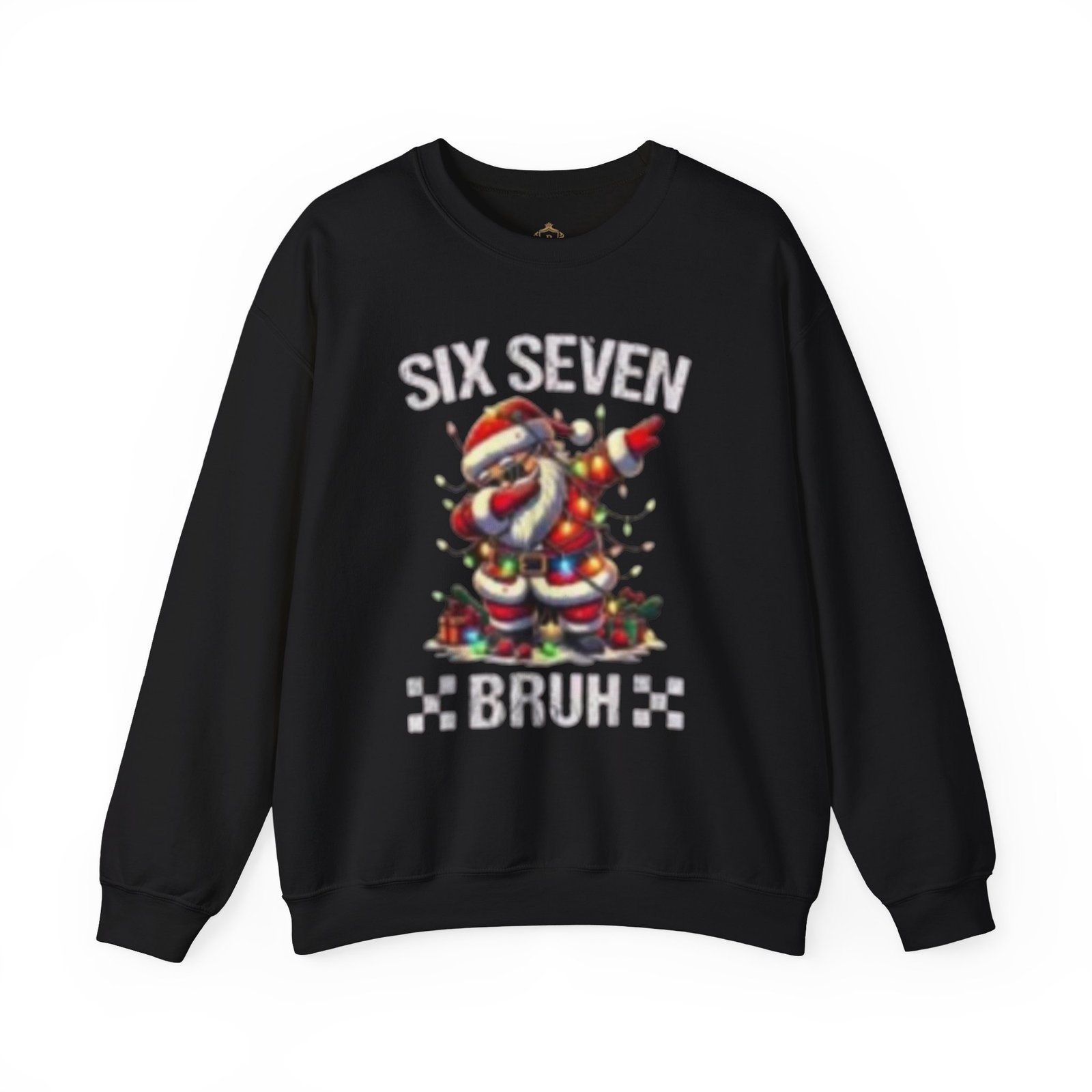 Christmas Santa Dab Sweatshirt – 'Six Seven' Holiday Crewneck - Image 5