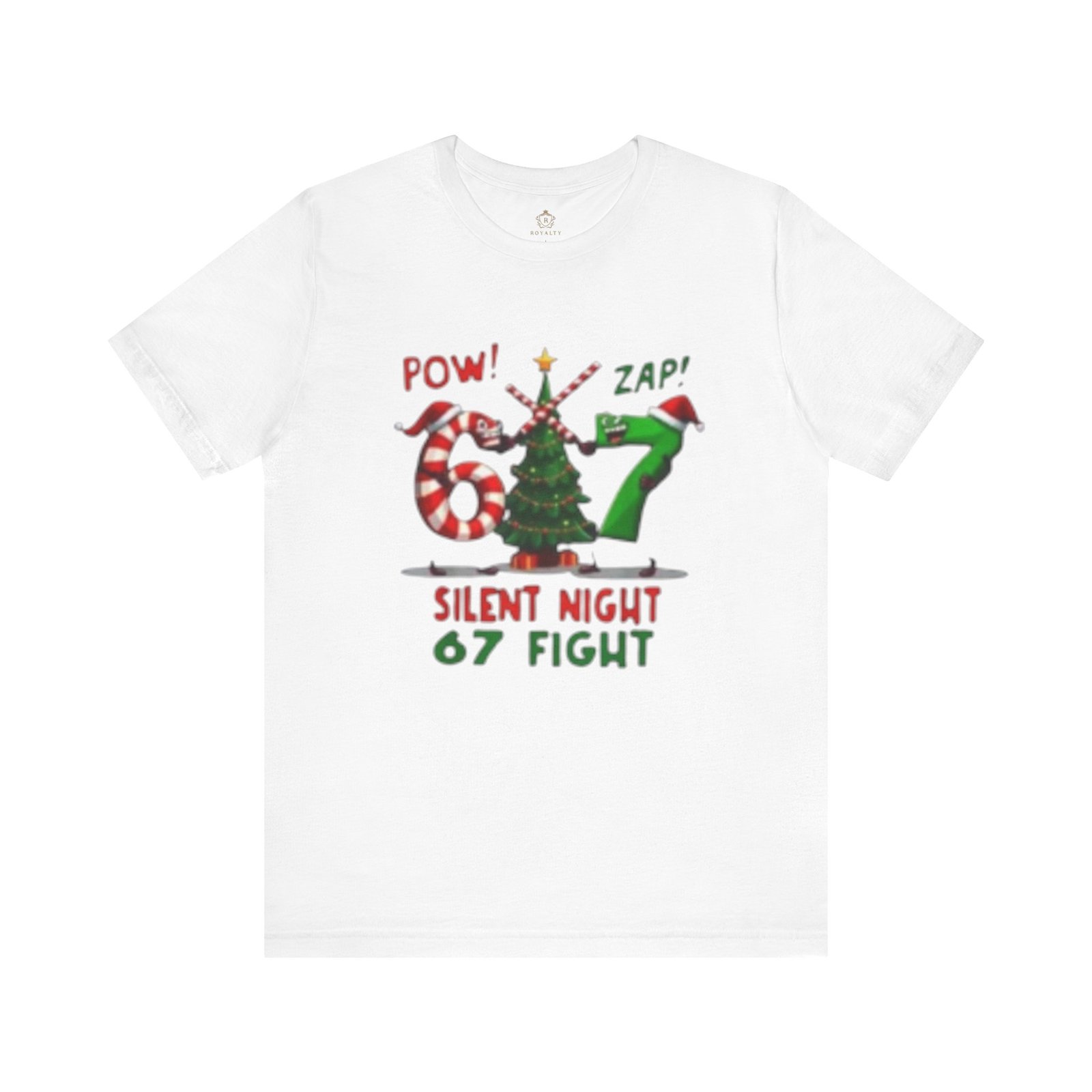 Christmas 67 Fight T-Shirt – "Silent Night 67 Fight" Holiday Tee - Image 6