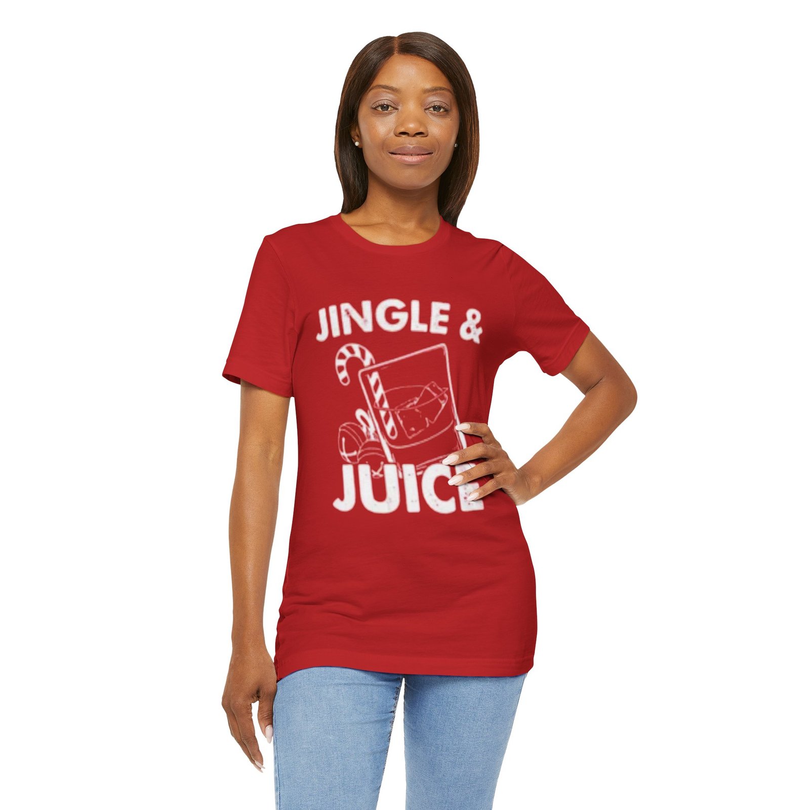 Jingle & Juice Christmas Tee - Image 2
